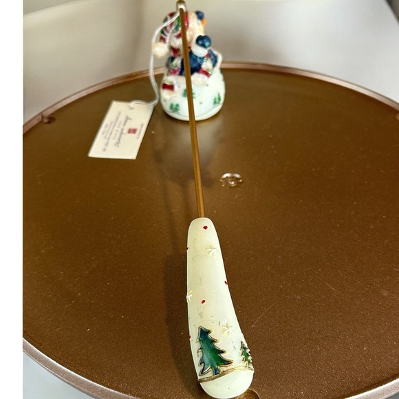 Home‎ Interiors Resin Happy Snowman Candle Snuffer - Picture 8 of 9